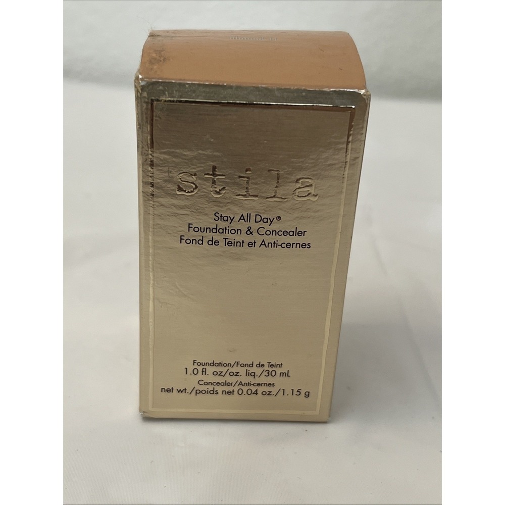 Stila Stay All‎ Day Foundation Concealer #11 ALMOND 1 Oz Arclay Youth Revival